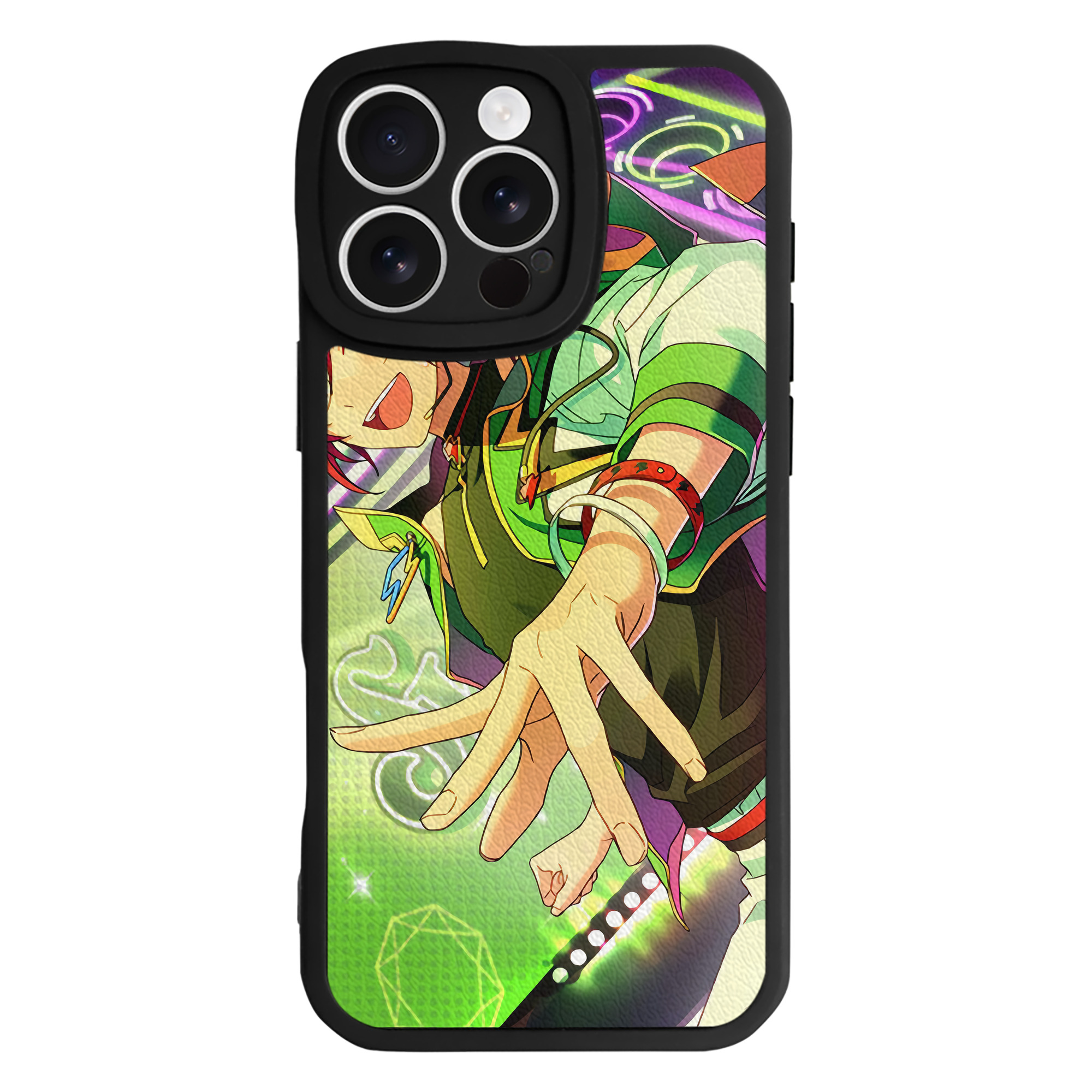（画像用） あんさんぶるスターズ! Ensemble Stars 【iPhone 16シリーズ対応】シリコンスマホケース（レザー調） 材質：シリコン